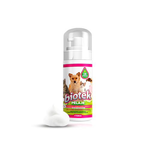 Bio-Coat Rescue  Envió Contra Entrega Espuma 3 en 1  Limpiador de Pelaje Waterless y Eliminador de Olores Enzimático (160ml)