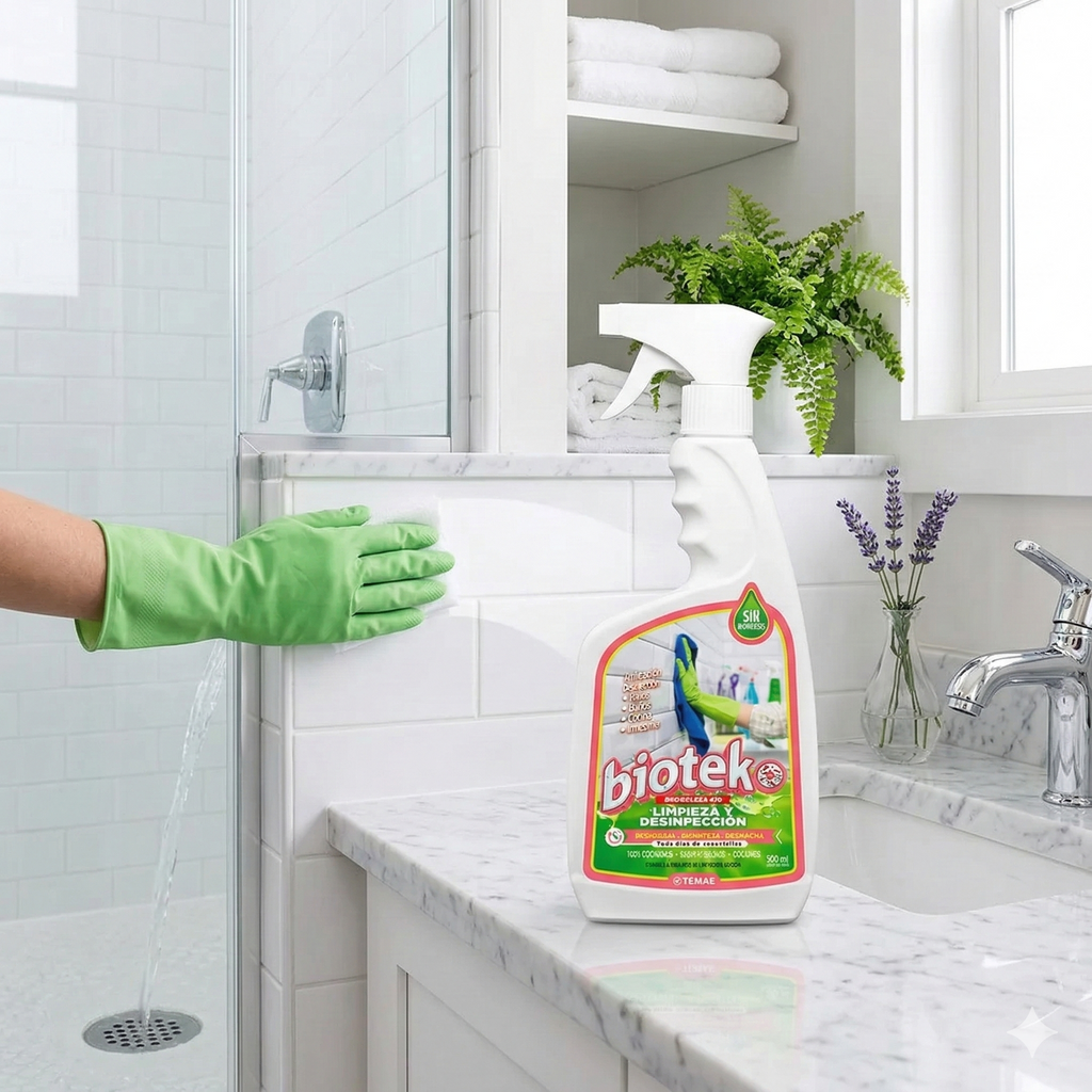 Bio-Clean Baños Pro Envió Contra Entrega  Desinfectante y Limpiador Enzimático Ecológico (500ml)