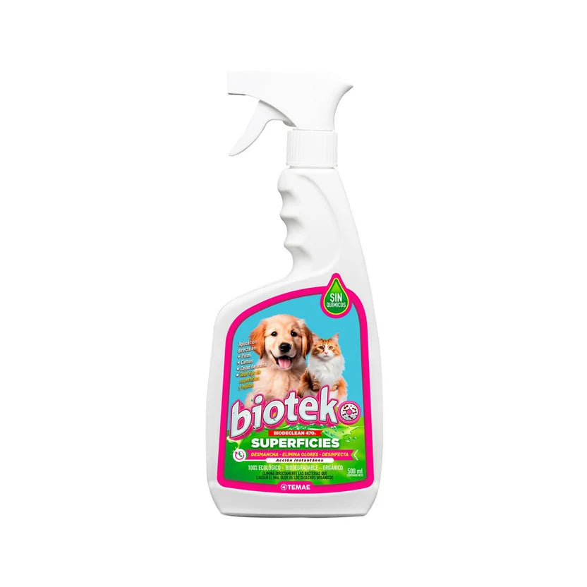 Bio-Rescue Pet Pro - Envió Contra Entrega  Eliminador Enzimático de Olores y Manchas (500ml) - Hogar